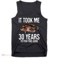 Funny Tripletail Fishing 30th Birthday 30 Years To Fish Tank Top thumb 0