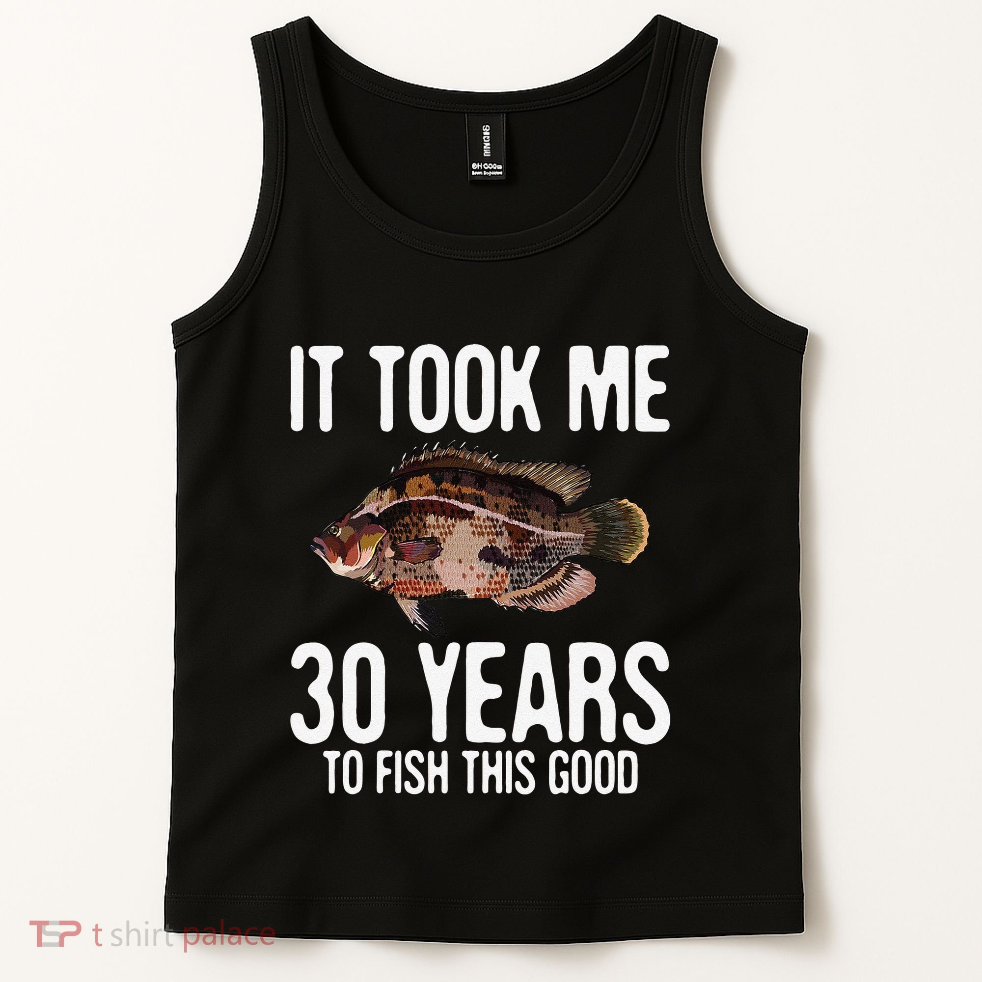 Funny Tripletail Fishing 30th Birthday 30 Years To Fish Tank Top