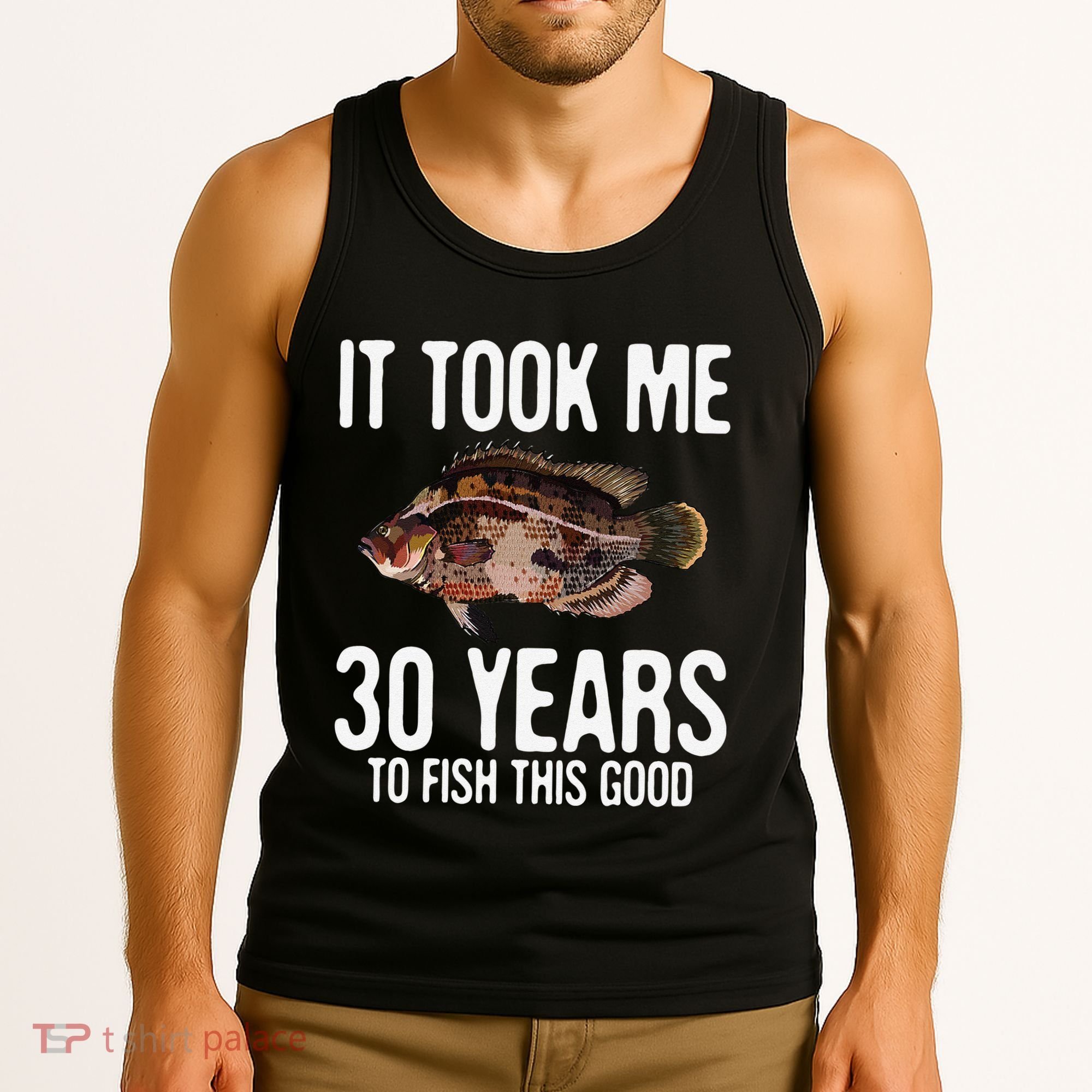 Funny Tripletail Fishing 30th Birthday 30 Years To Fish Tank Top