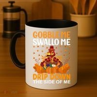 Funny Thanksgiving Coffee Mug thumb 4