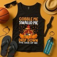 Funny Thanksgiving Tank Top thumb 4