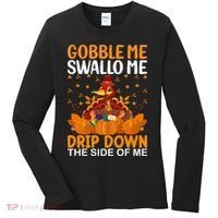 Funny Thanksgiving Women's Long Sleeve Shirt thumb 0
