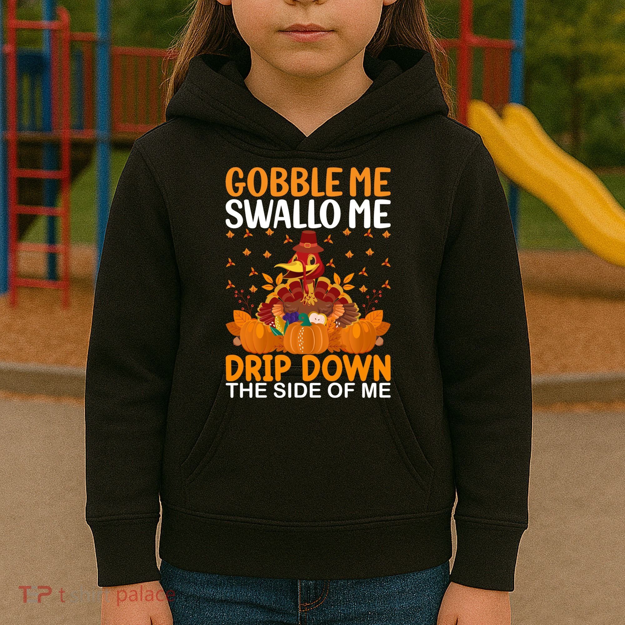 Funny Thanksgiving Kids Hoodie