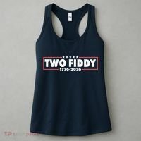 Funny Two Fiddy USA America 250th Anniversary Women's Tank Top thumb 3