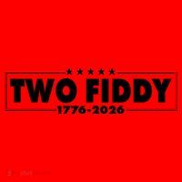Funny Two Fiddy USA America 250th Anniversary Santa Hat thumb 1