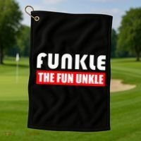 Funkle The Fun Uncle Fun Families Nephews Golf Towel thumb 1