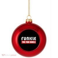 Funkle The Fun Uncle Fun Families Nephews Plastic Christmas Ball Ornament thumb 0
