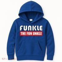 Funkle The Fun Uncle Fun Families Nephews Kids Hoodie thumb 0