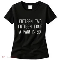 Fifn Two Fifn Four A Pair Is Six Cribbage Fan Women's T-Shirt thumb 0