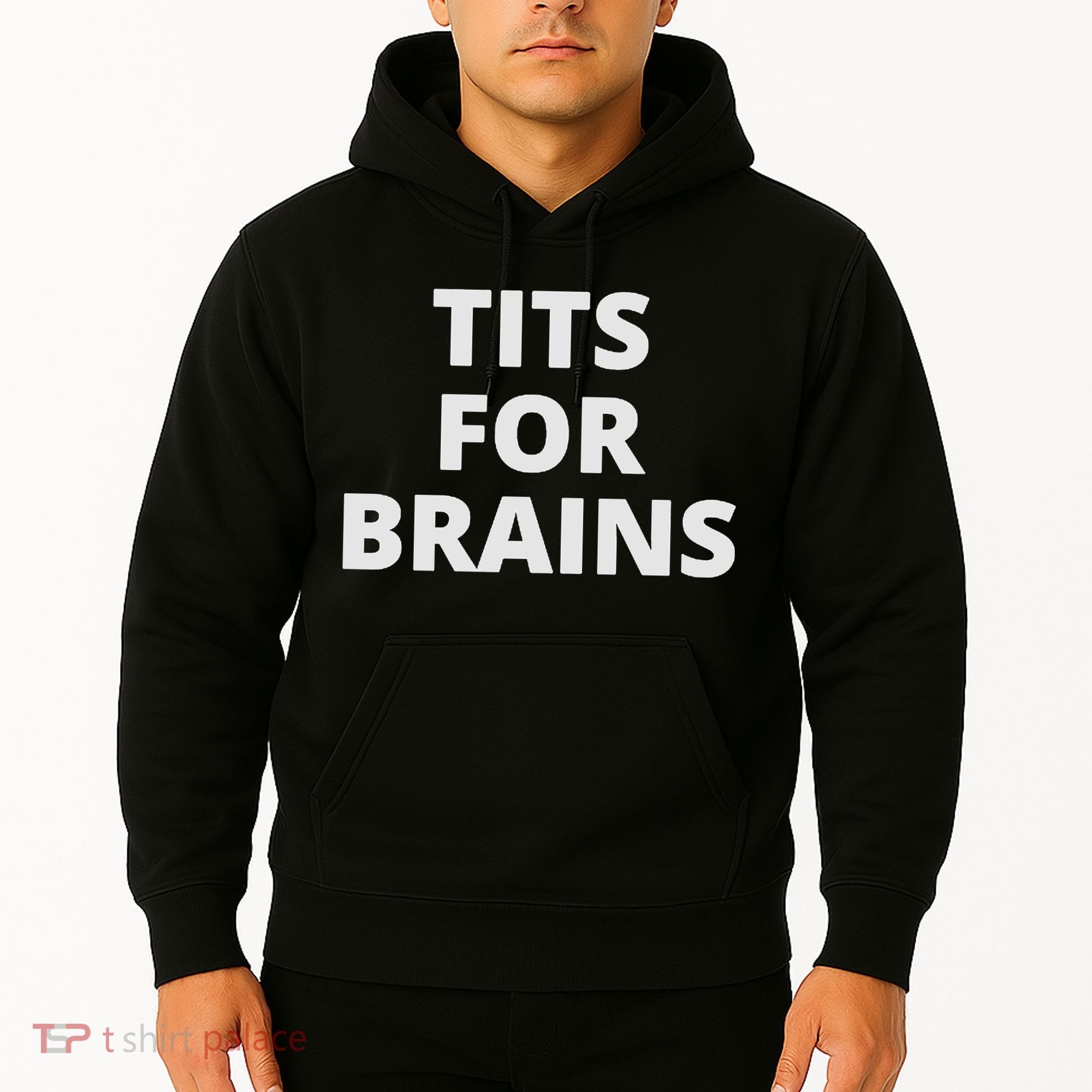 Funny Tits For Brains Sarcasm Saying Feminist Hoodie