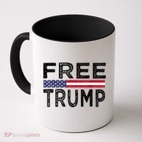 Free Trump, Free Donald Trump 2024 Coffee Mug thumb 0