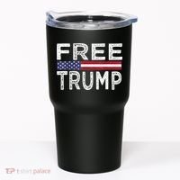 Free Trump, Free Donald Trump 2024 Tumbler thumb 0