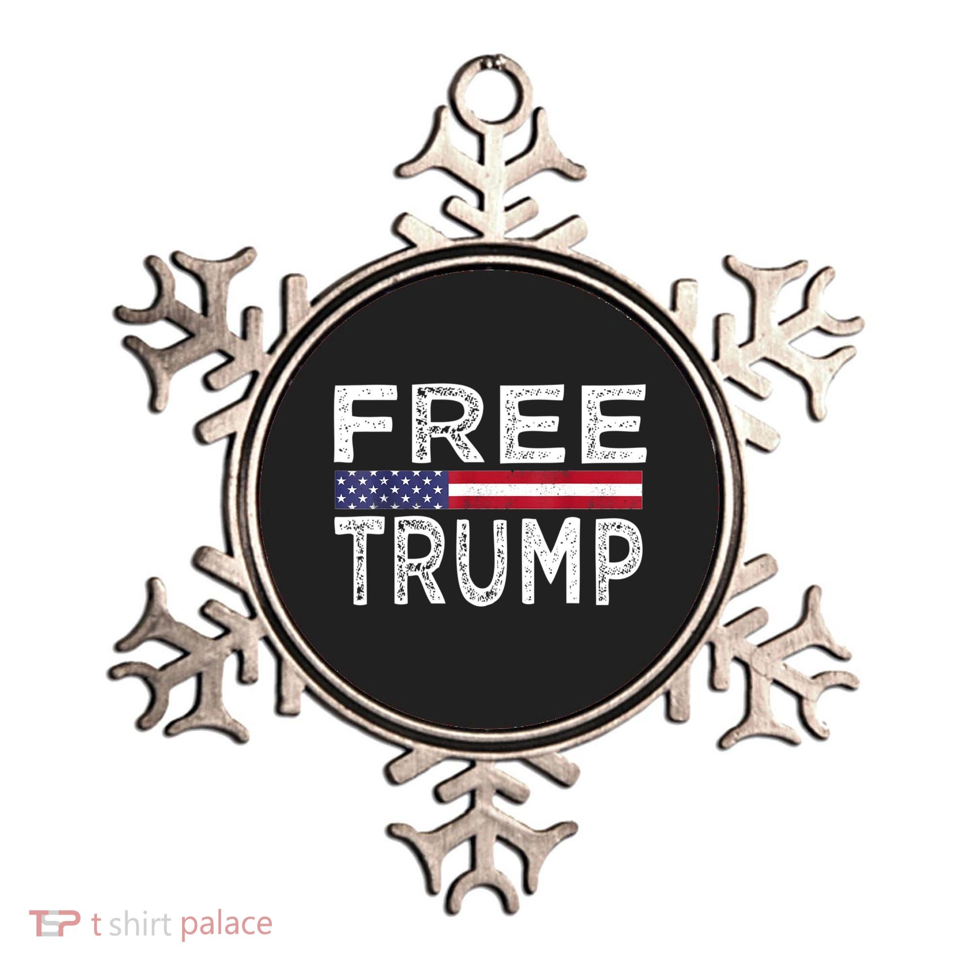 Free Trump, Free Donald Trump 2024 Ornament