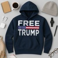 Free Trump, Free Donald Trump 2024 Hoodie thumb 3