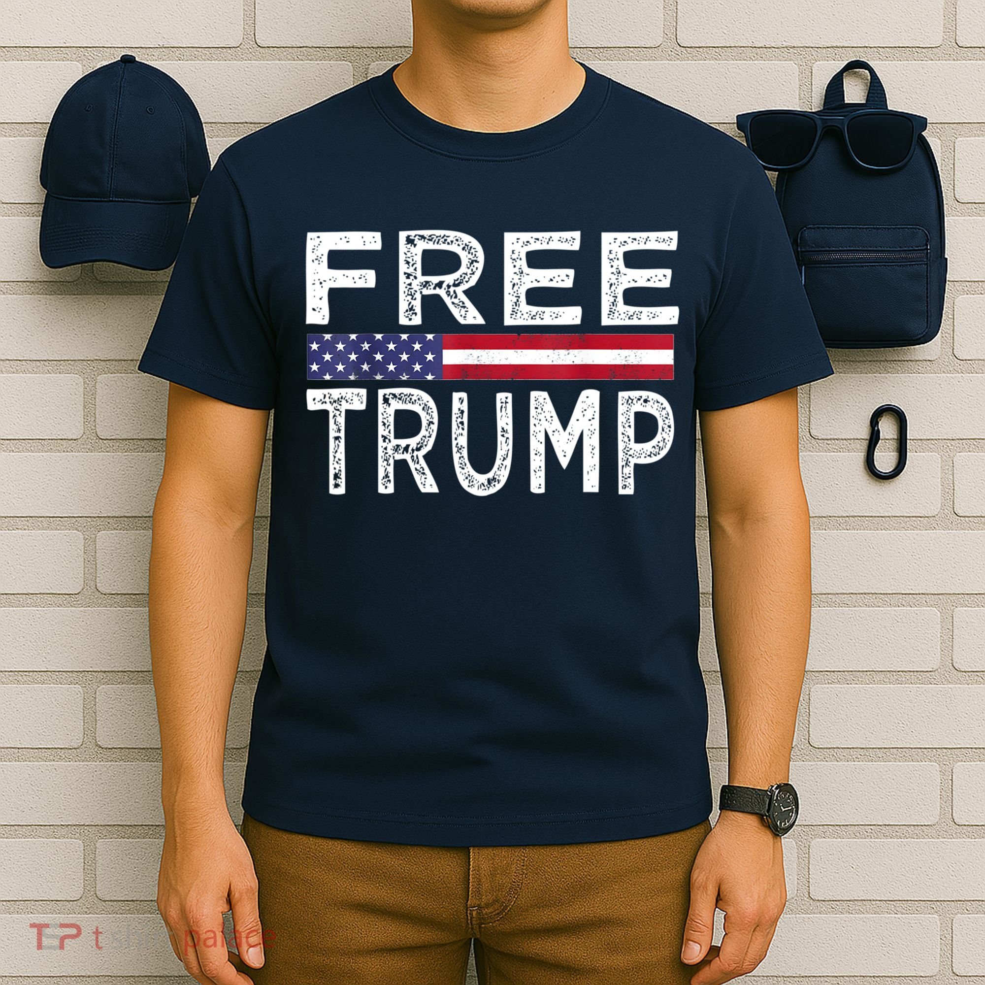 Free Trump, Free Donald Trump 2024 T-Shirt