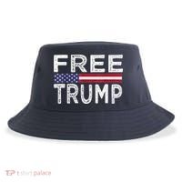 Free Trump, Free Donald Trump 2024 Sustainable Bucket Hat thumb 0