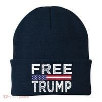 Free Trump, Free Donald Trump 2024 Beanie thumb 0