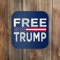 Free Trump, Free Donald Trump 2024 Coaster thumb 0