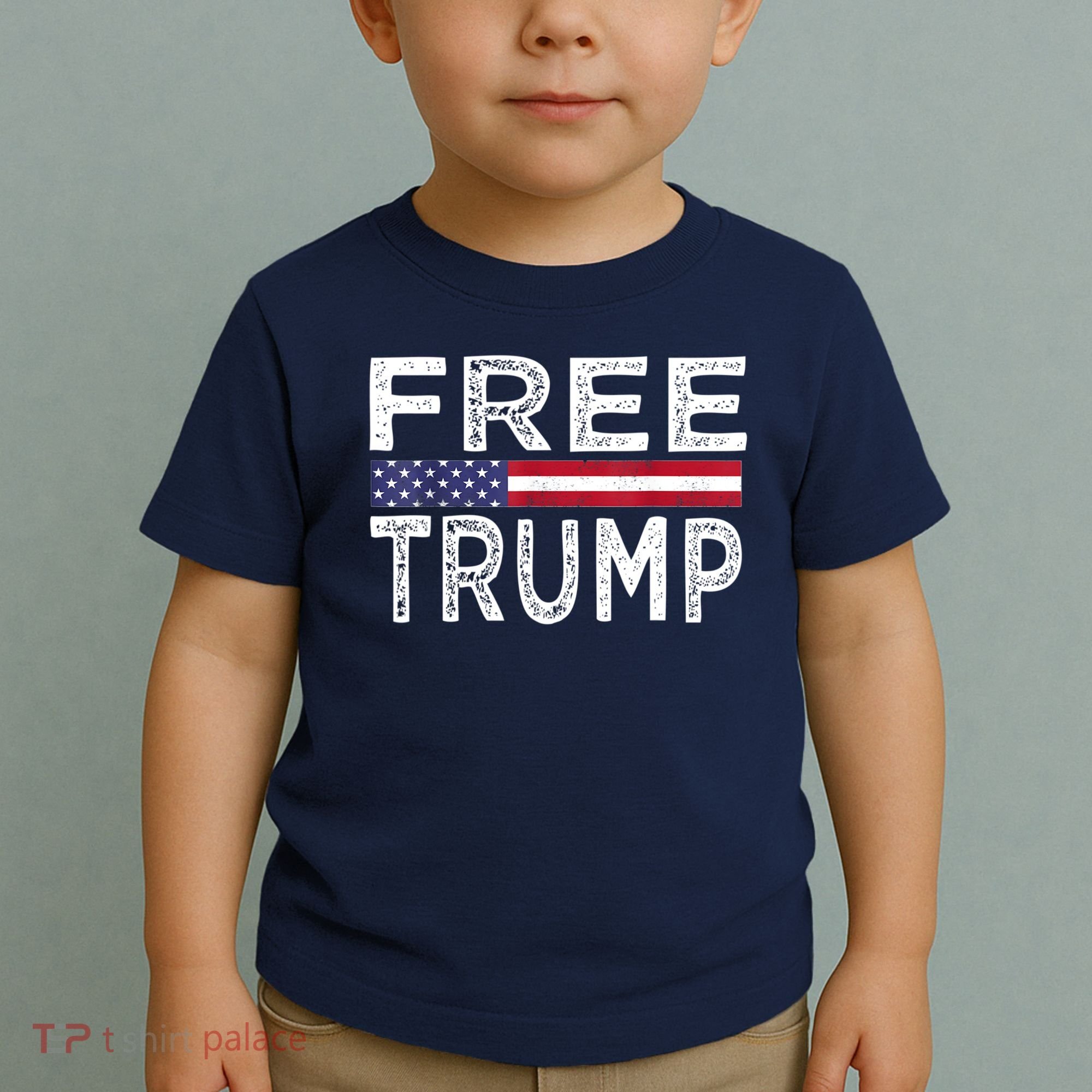 Free Trump, Free Donald Trump 2024 Toddler T-Shirt