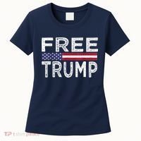 Free Trump, Free Donald Trump 2024 Women's T-Shirt thumb 0
