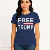 Free Trump, Free Donald Trump 2024 Women's T-Shirt thumb 4