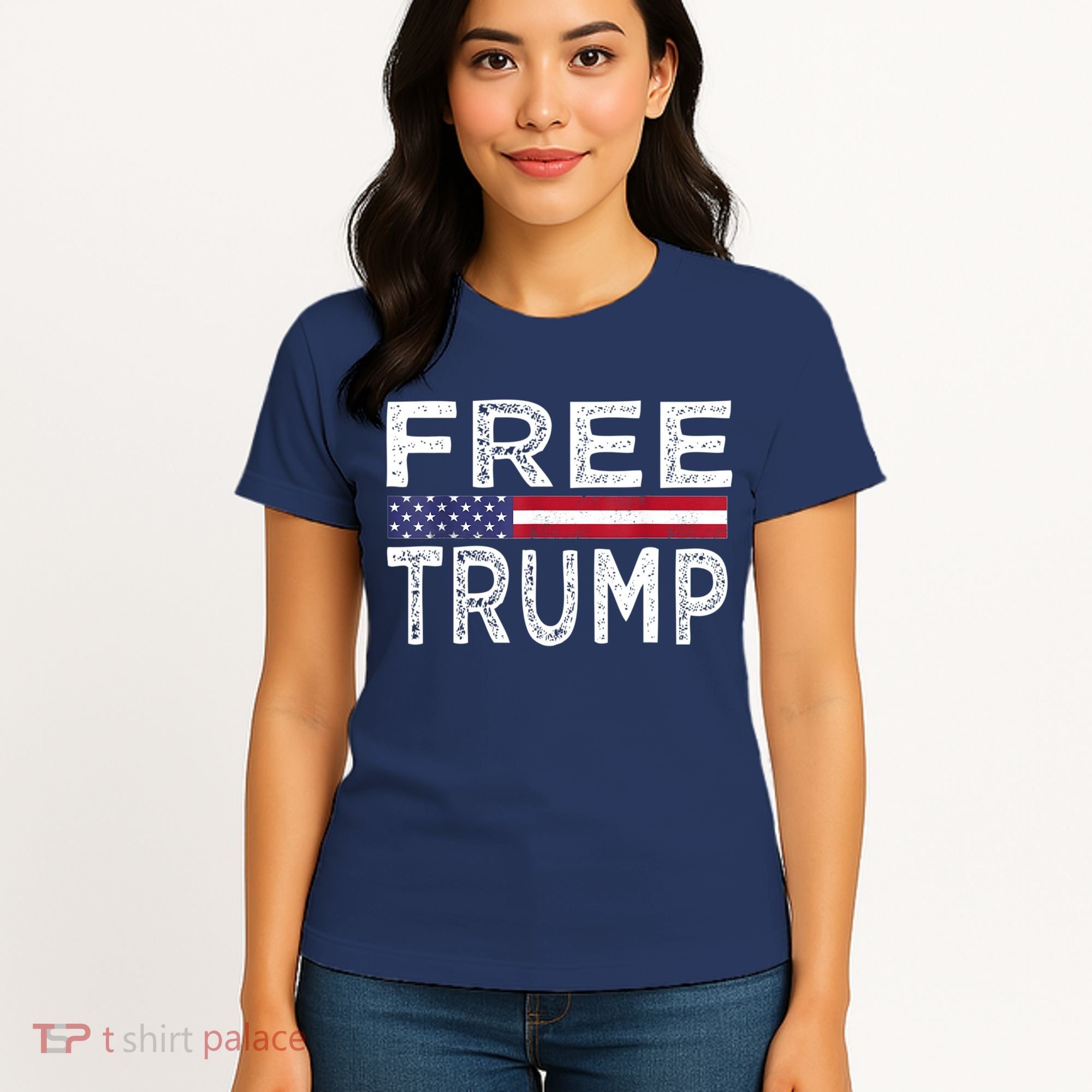 Free Trump, Free Donald Trump 2024 Women's T-Shirt