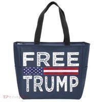 Free Trump, Free Donald Trump 2024 Tote Bag thumb 0