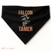 Falcon Tamer Falconry Trainer Hawker Ornithology Falconry USA-Made Doggie Bandana thumb 0