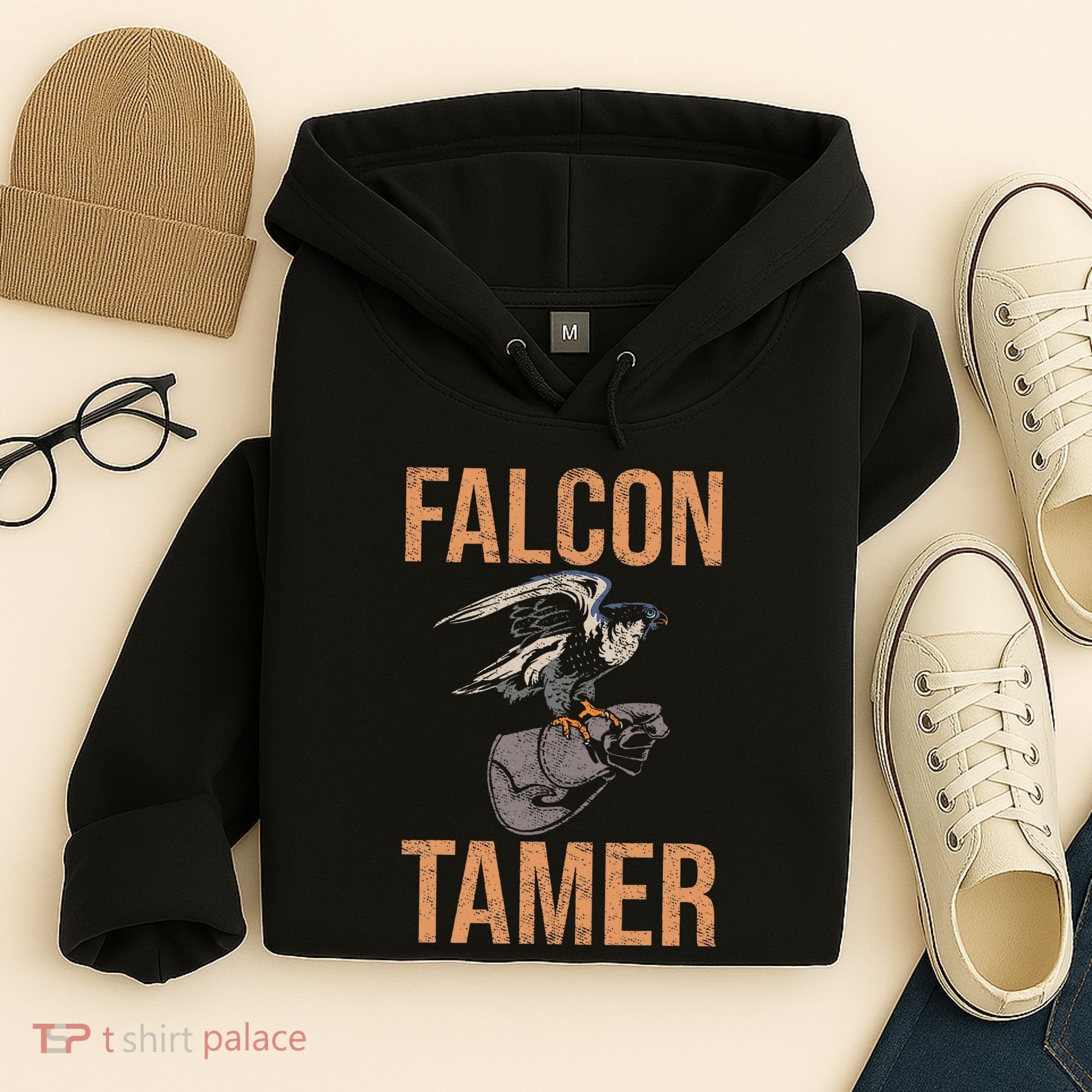 Falcon Tamer Falconry Trainer Hawker Ornithology Falconry Hoodie