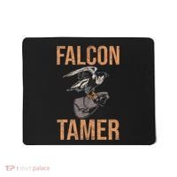 Falcon Tamer Falconry Trainer Hawker Ornithology Falconry Mousepad thumb 0