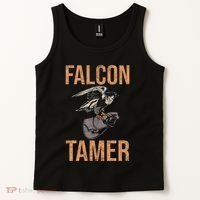 Falcon Tamer Falconry Trainer Hawker Ornithology Falconry Tank Top thumb 2