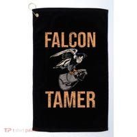 Falcon Tamer Falconry Trainer Hawker Ornithology Falconry Golf Towel thumb 0
