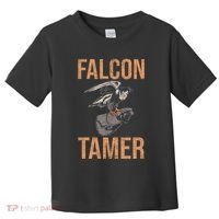 Falcon Tamer Falconry Trainer Hawker Ornithology Falconry Toddler T-Shirt thumb 0