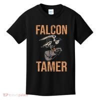 Falcon Tamer Falconry Trainer Hawker Ornithology Falconry Kids T-Shirt thumb 0