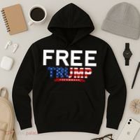 Free Trump, Free Donald Trump 2024 Hoodie thumb 3