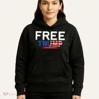 Free Trump, Free Donald Trump 2024 Hoodie thumb 5