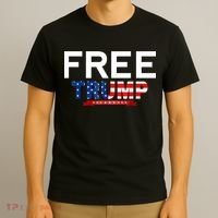 Free Trump, Free Donald Trump 2024 T-Shirt thumb 3