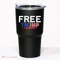 Free Trump, Free Donald Trump 2024 Tumbler thumb 0
