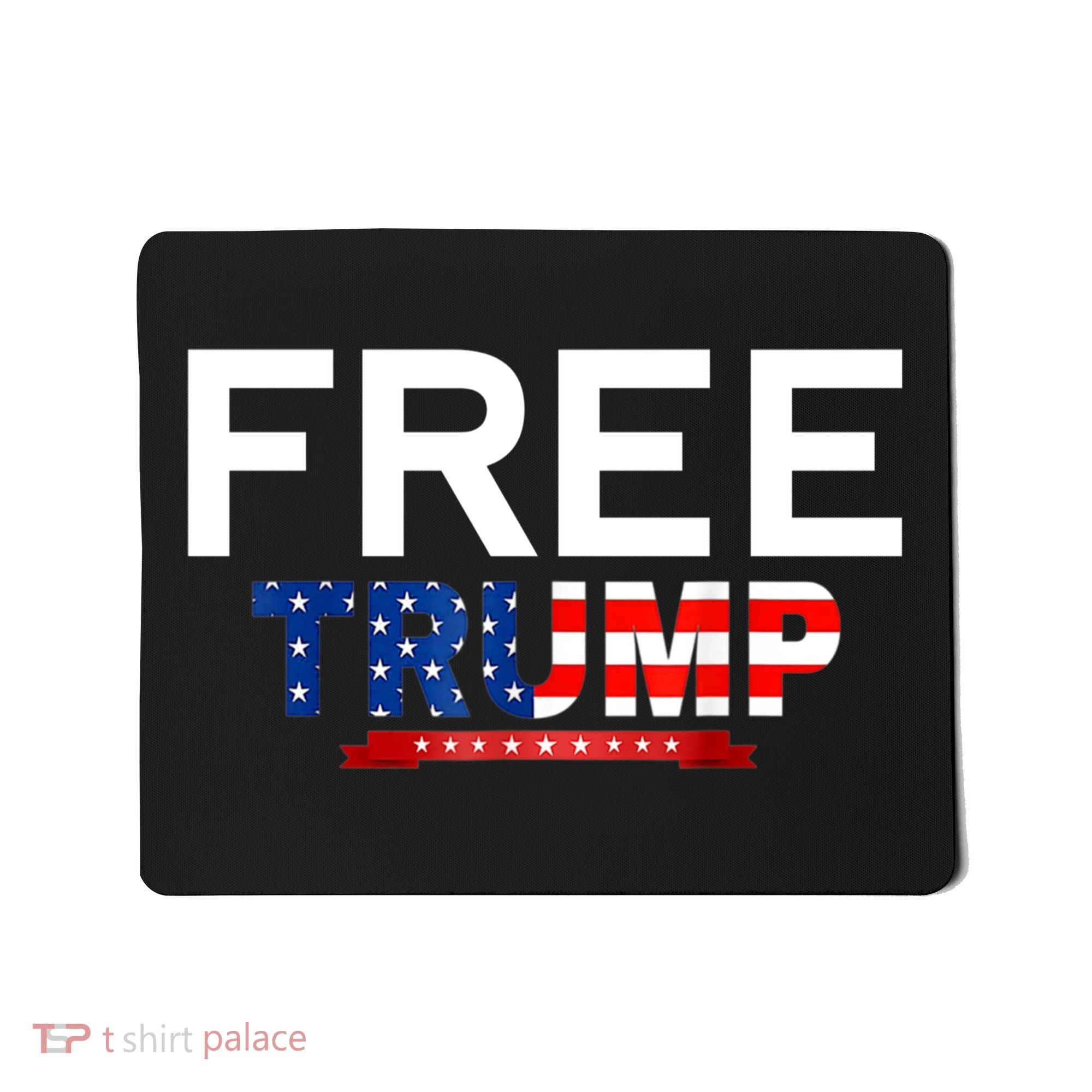 Free Trump, Free Donald Trump 2024 Mousepad