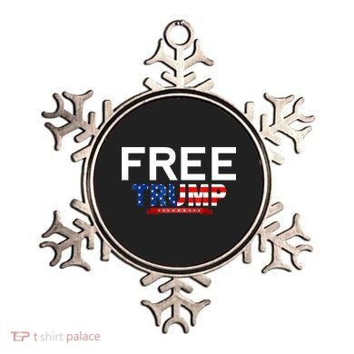 Free Trump, Free Donald Trump 2024 Ornament