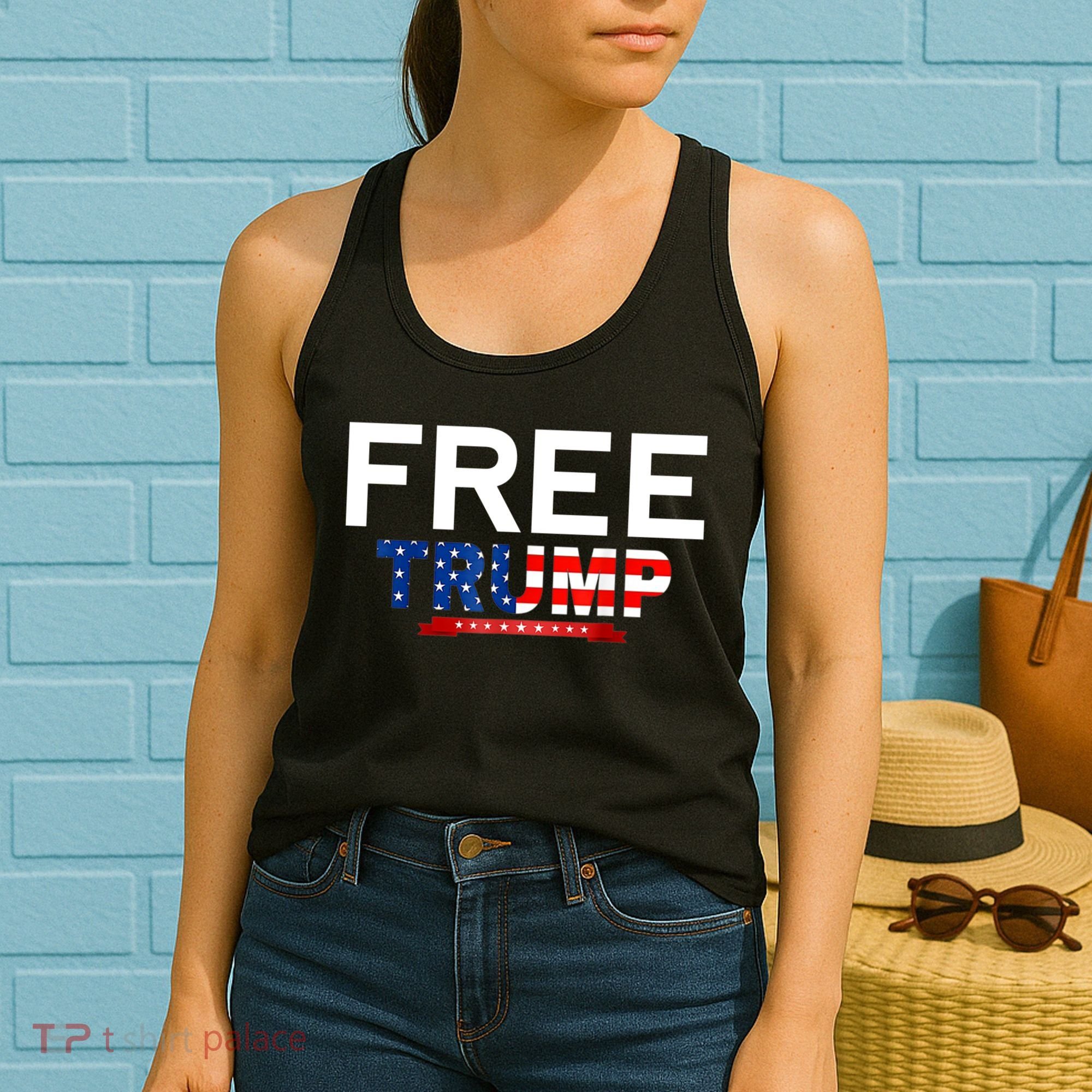 Free Trump, Free Donald Trump 2024 Women's Tank Top