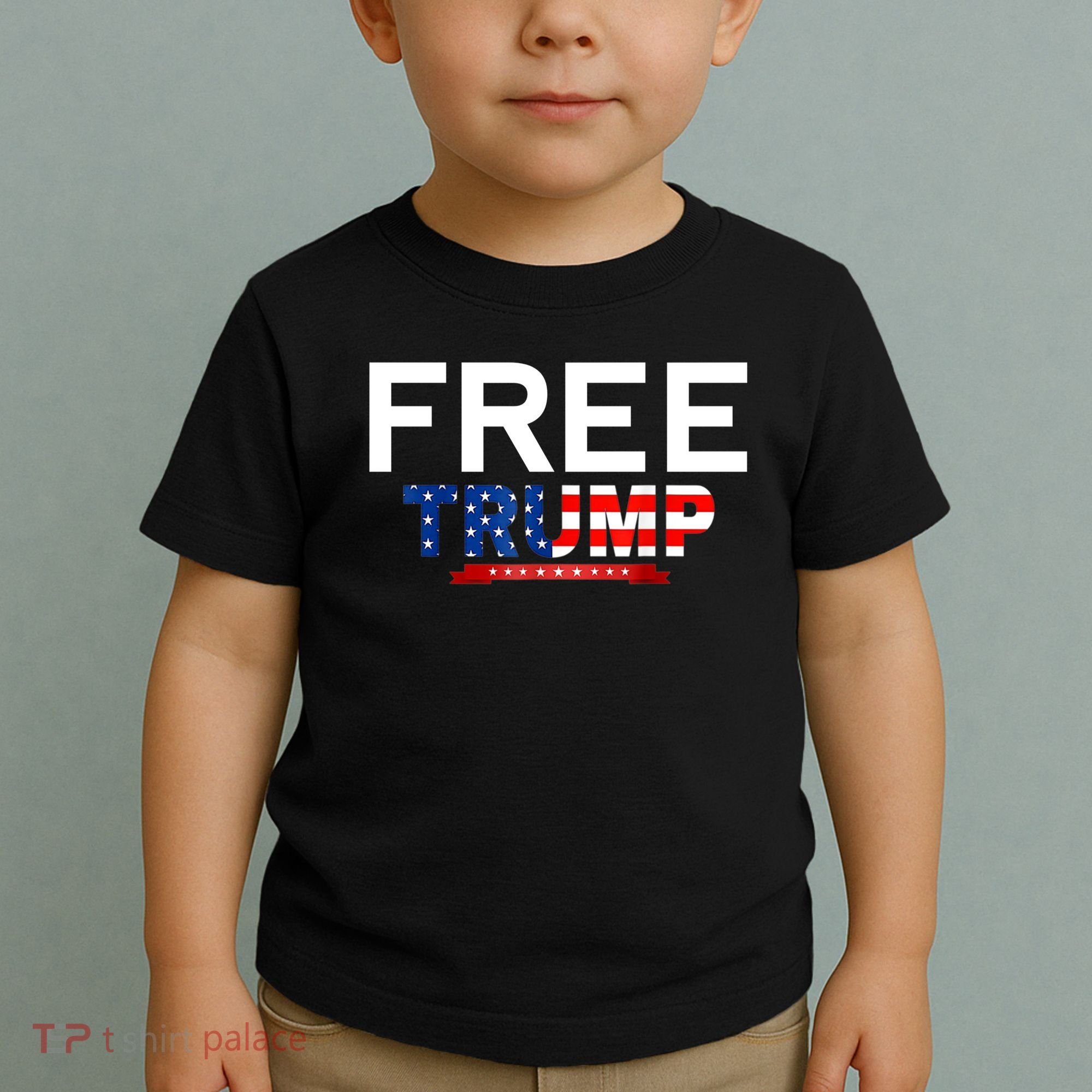 Free Trump, Free Donald Trump 2024 Toddler T-Shirt