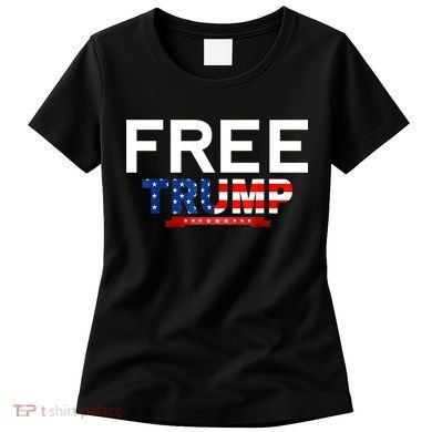 Free Trump, Free Donald Trump 2024 Women's T-Shirt