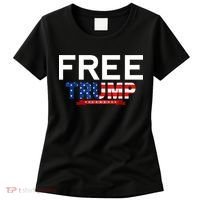 Free Trump, Free Donald Trump 2024 Women's T-Shirt thumb 0