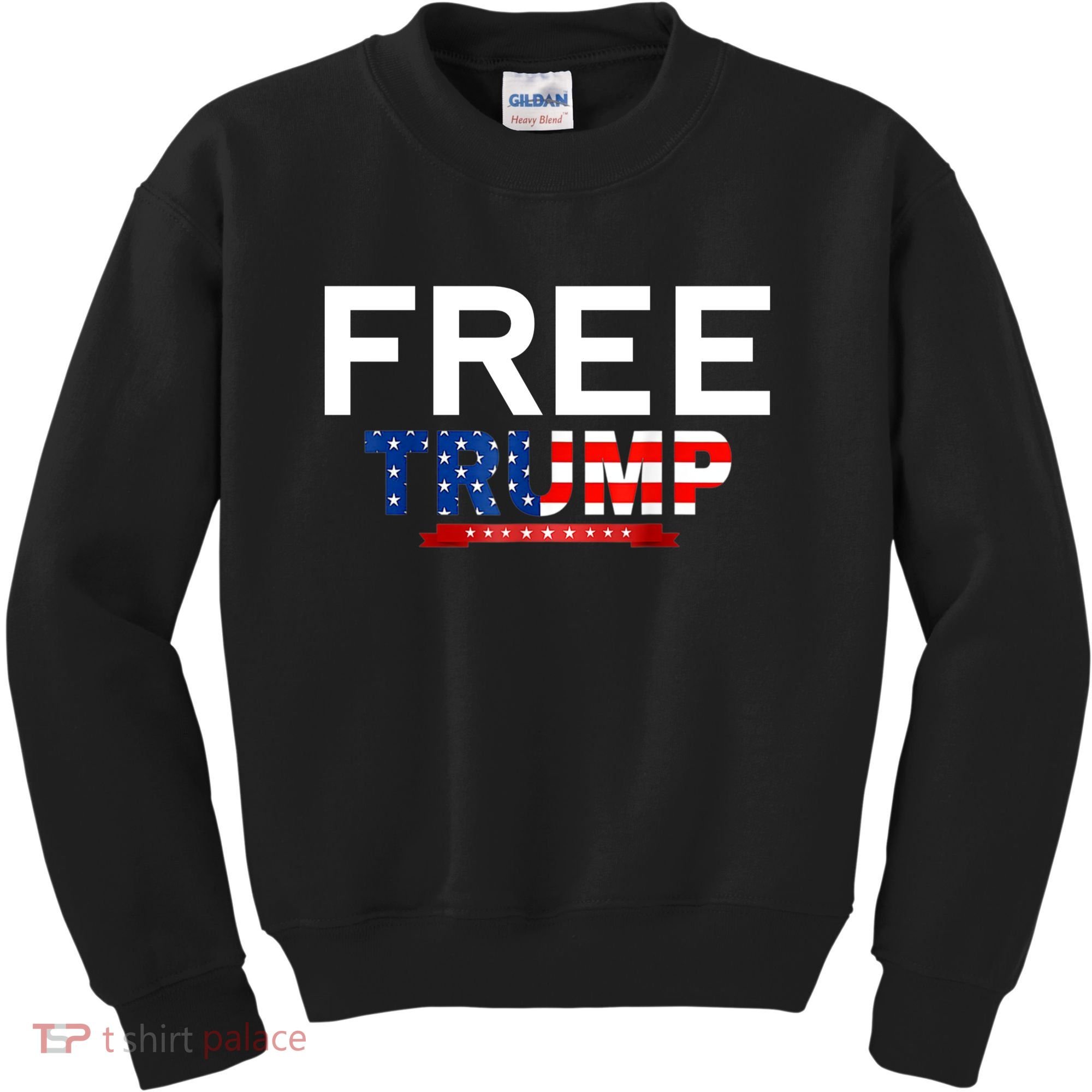 Free Trump, Free Donald Trump 2024 Kids Sweatshirt