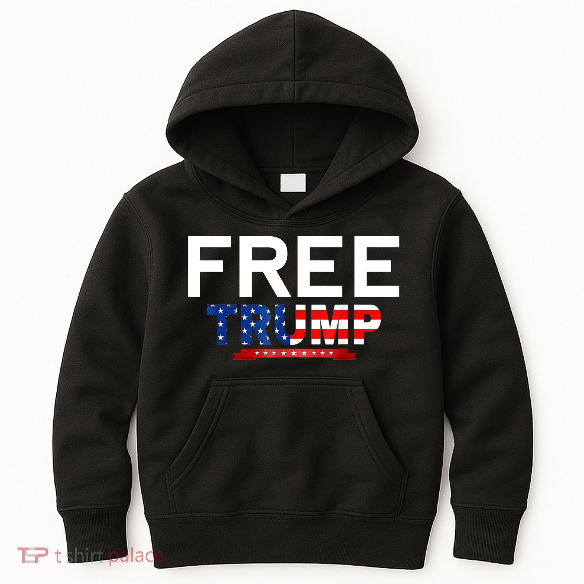 Free Trump, Free Donald Trump 2024 Kids Hoodie