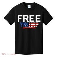 Free Trump, Free Donald Trump 2024 Kids T-Shirt thumb 0