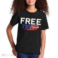 Free Trump, Free Donald Trump 2024 Kids T-Shirt thumb 2
