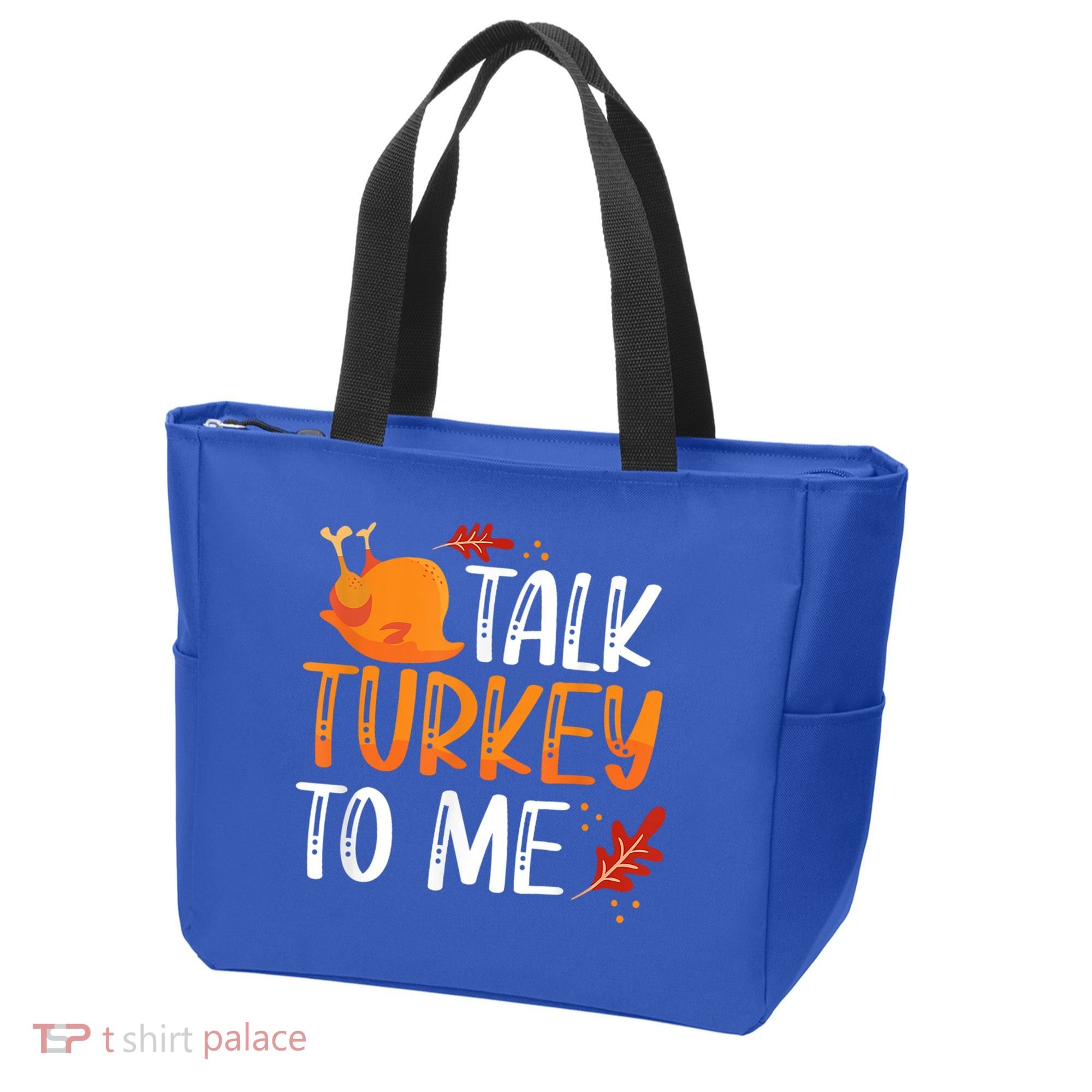 Funny Thanksgiving Feast Joke Talk Turkey To Me Gift Tote Bag