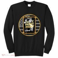Funny Trump Fight Meme Coin Crypto President Sweatshirt thumb 0